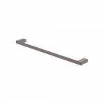 Tono Single Towel Rail, 610 mm, Gun Metal